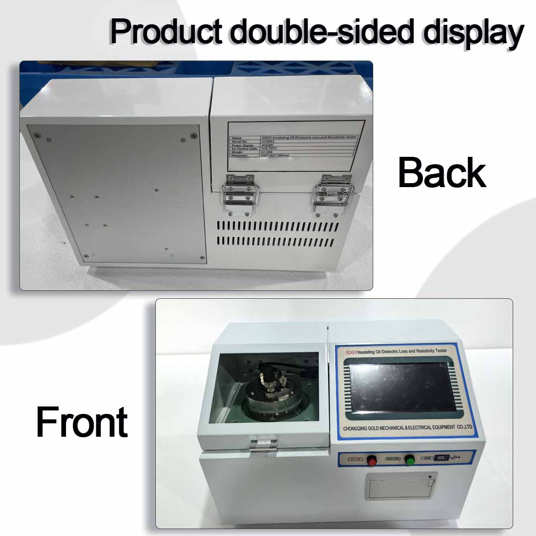 Intelligent Automated Measurement Transformer Insulation Oil Resistivity & Dielectric Loss Tester Insulating Oil Tan Delta Test Kit