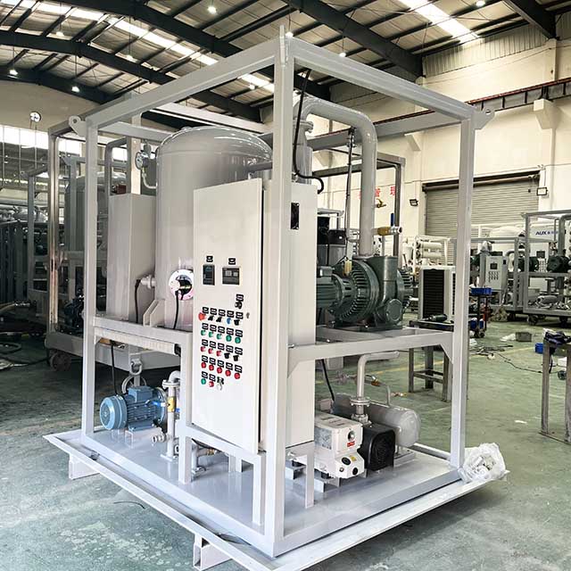 CHONGQING 4000L/H Double Stage Vacuum Oil Purifier for Transformer Maintenance