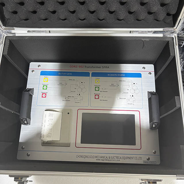 GDRZ-902 Fast Scan FRA Tester Transformer Winding Deformation Analyzer IEC60076-18