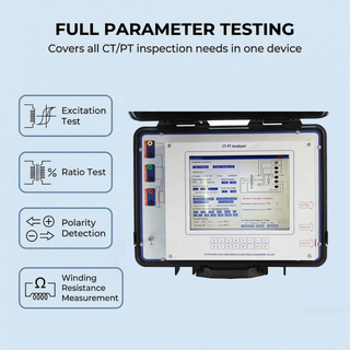IEC60044 Current Transformer Tester | CT Analyzer for Current Transformer Calibration