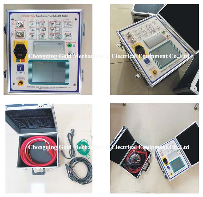 GDGS 12KV Transformer Tan Delta IPF Insulation Power Factor Tester ready for shipment