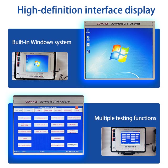 IEC 61869 Automatic Demagnetization One-click Current Transformer Tester
