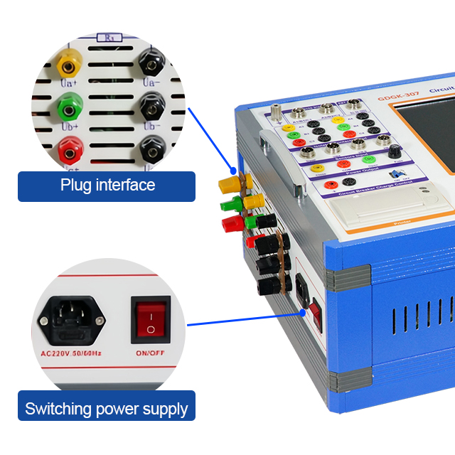 Automatic Anti-interference Digital Circuit Breaker Timing Test Set 