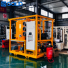 100L/min Carbon Steel Vacuum Oil Purifier Insulation Oil Precision Filtration Equipment