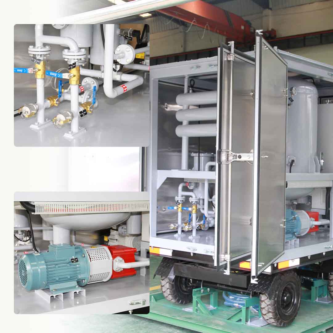 1μm Filter Precision Oil Filtration Machine for Transformer Vacuum Oil Purifier 