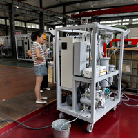 Weatherproof Water ≤50ppm Enclosure Particulate Removal Oil Filtration with Roots Pump