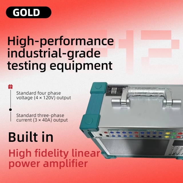 Integration Adaptive Fast Response Relay Tester 3 Phase Relay Tester 