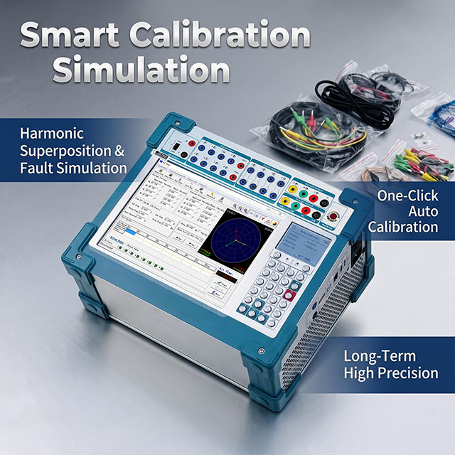 PC Remote Control Three-phase Microcomputer Relay Protection Tester