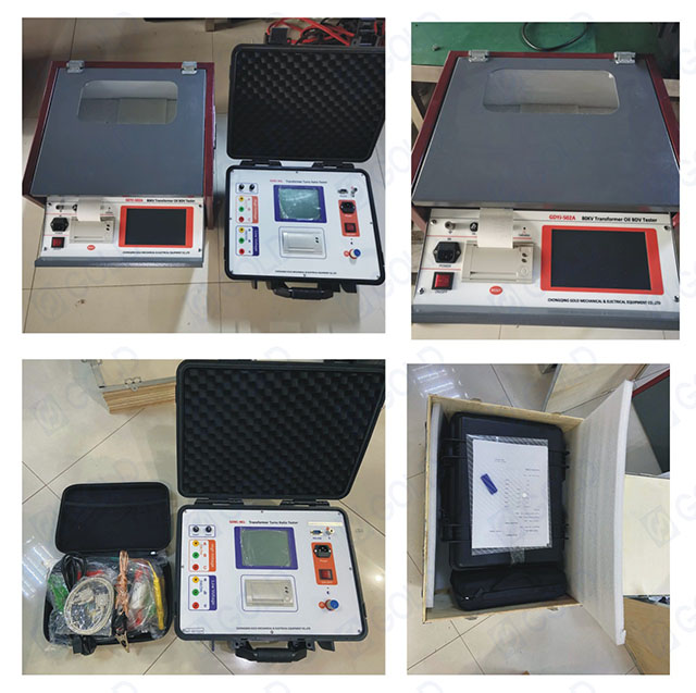 GDYJ-502A 80KV Transformer Oil BDV Tester and GDBC-901 TTR Tester Ready to Shipment