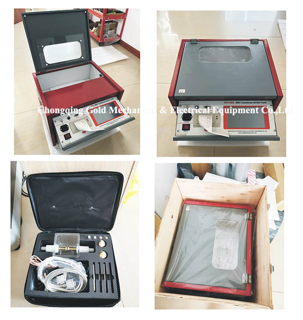 GDYJ-502A 80KV Transformer Oil Breakdown Voltage Tester ready for shipment