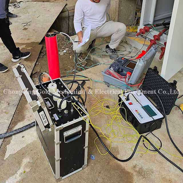 VLF-80KV 0.01Hz VLF Hipot Test Kit for 35KV Power Cable AC Hipot Test