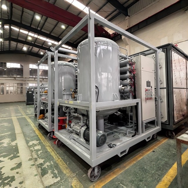 6000L/h Customizable Mobile Trailer Insulation Oil Purifier Transformer Oil Filter with Two-stage Vacuum Separation Structure