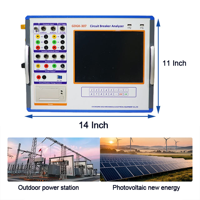 Automatic Anti-interference Digital Circuit Breaker Timing Test Set 