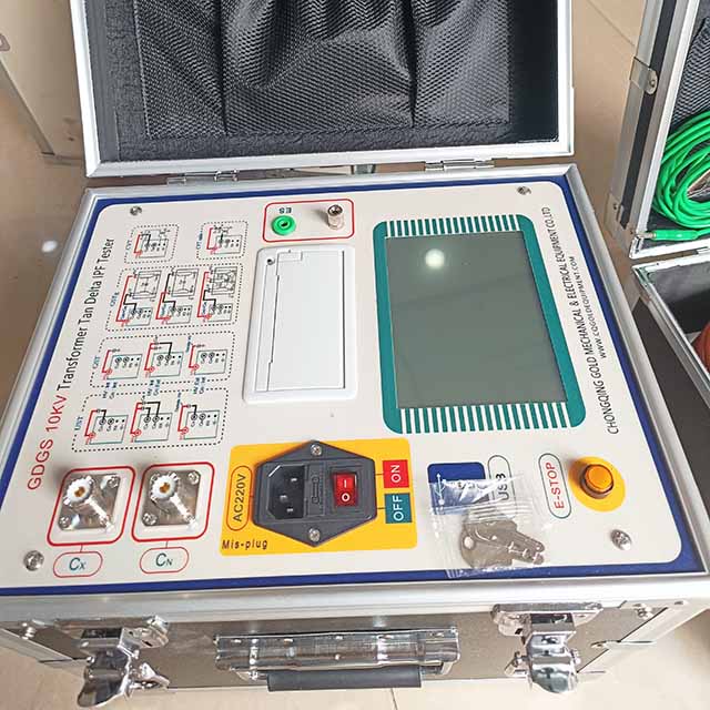 GDGS 10kV Transformer Tan Delta IPF Tester ready for shipment