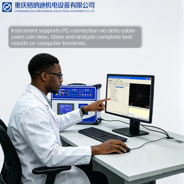 High Precision Microcomputer Relay Protection Tester and Relay Protection Calibrator