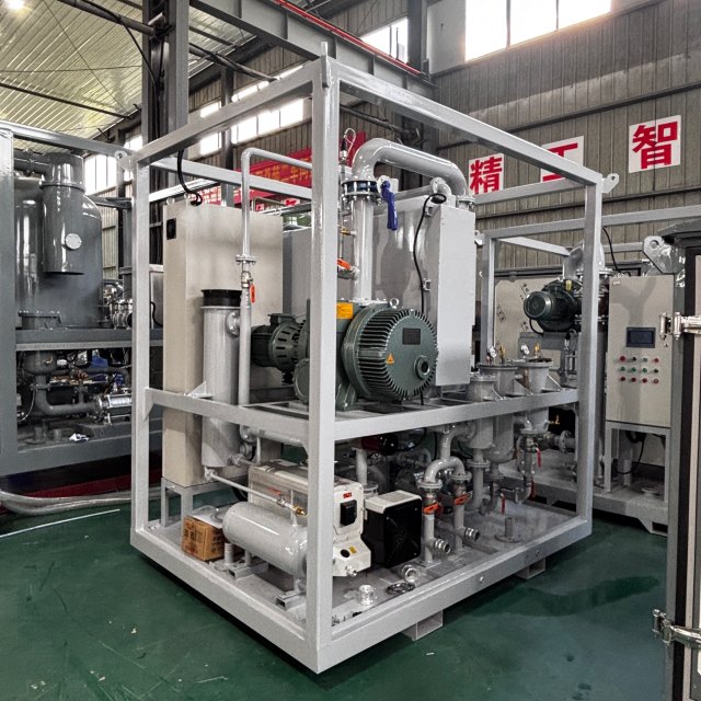 1800L/H Enclosed Type 0.5 Micron Transformer Oil Filtration Machine Explosion Proof 