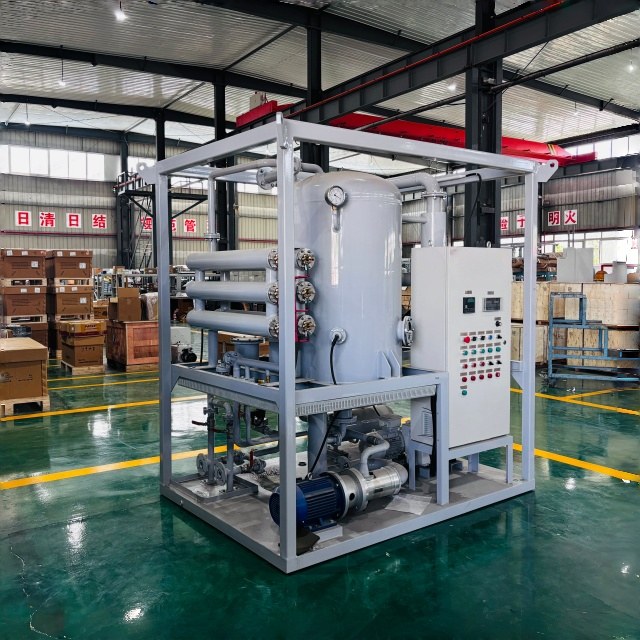 Gas Deep Removal Vacuum Medium Oil Filter Machine Oil Filtration Device for Hot Oil Circulation Drying
