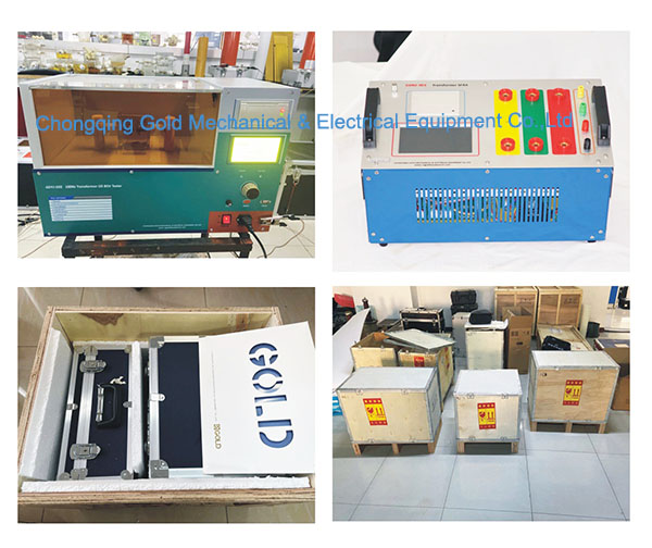 GDRZ-903 Transformer SFRA and GDYJ-502 Oil BDV Tester ready for shipment