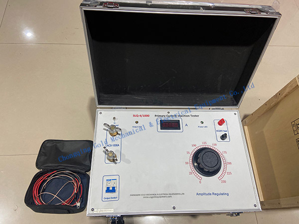 SLQ-4/1000A Primary Current Injection Tester ready for shipment