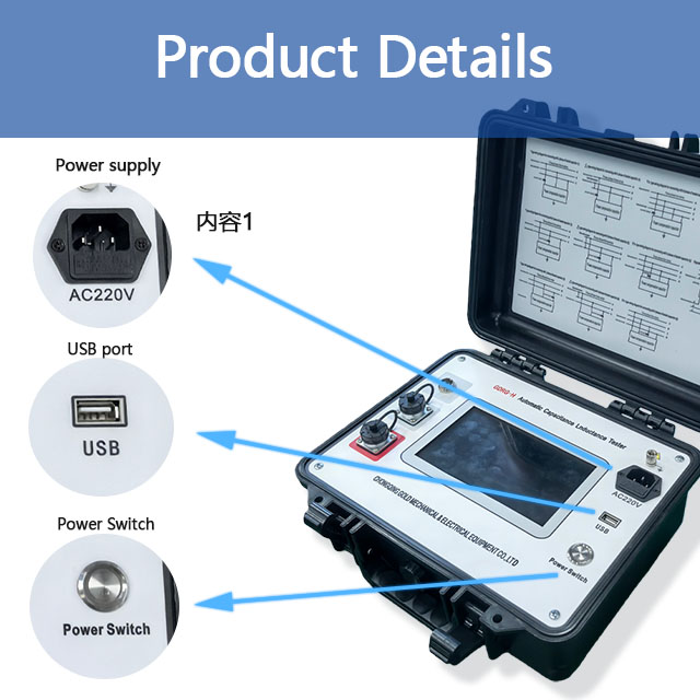 Fully Automatic Capacitance And Inductance Tester with USB Interface