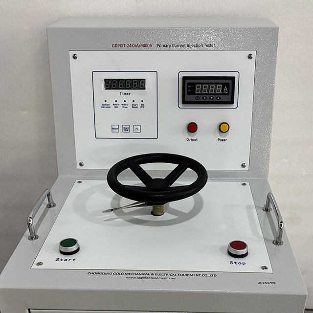 3000A Customizable Circuit Breaker Primary Injection Tester for High Tension Switchgear 
