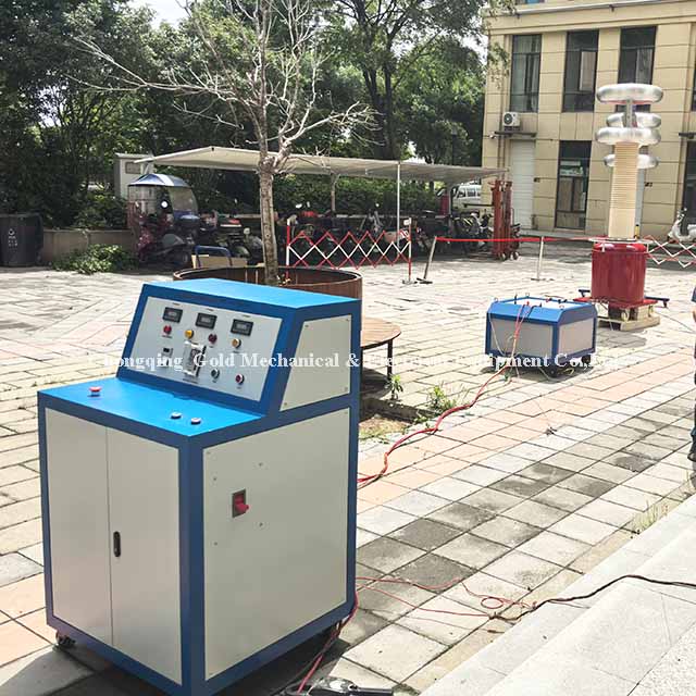 GDWJ-300KV 100KVA Non Partial Discharge Testing System ready for shipment