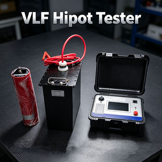 60KV Large Display Screen VLF Cable Testing Equipment 0.01Hz Ultra-low Frequency