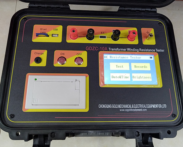 Large Capacity Lithium Battery Winding Resistance Tester for Inspection of Small And Medium-sized Transformers
