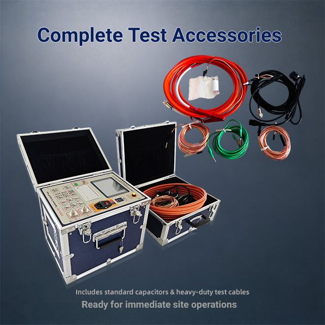 Anti-interference Variable Frequency Transformer Tan Delta Tester for Insulating Sleeve Test accessories