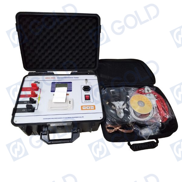 USA Customer Ordered 4 sets GDHL-200A Contact Resistance Tester